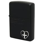 ZIPPO（ジッポ） ハートオブカラー マットカラー ブラック 223ZIPPO hcmbk
