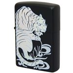 ZIPPO（ジッポ） 和柄レインボー 虎 ブラックマット 228ZIPPO tlbm