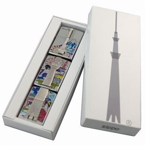 ZIPPO（ジッポ） 634個限定 東京スカイツリーZIPPO 3個SET（シリアルNO,入り） 245ZIPPO skytreetst6
