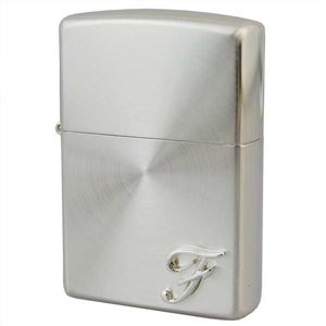 ZIPPO（ジッポ） レギュラーサイズ イニシャルメタル （F） SSP-F