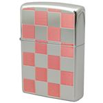 ZIPPO（ジッポ） チェック柄レッド 両面加工