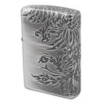 ZIPPO（ジッポ） 3D Type フェニックス 3面連続エッチング 銀イブシ
