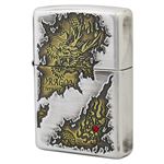 ZIPPO（ジッポ） Tear Off ドラゴン 銀イブシ盛り上げ