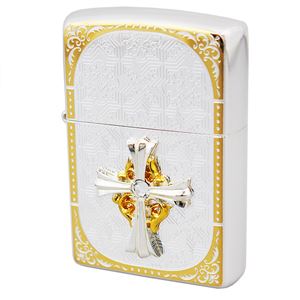 ZIPPO（ジッポ） クロスメタルB SGミラー盛り上げ