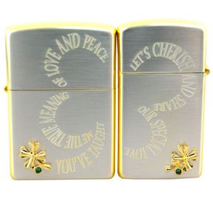 ペアZIPPO クローバーペア <レギュラータイプとスリムタイプ> CRPR-SG