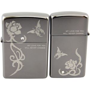 ペアZIPPO トゥルーロマンスクリアペア <レギュラータイプとスリムタイプ> TC-BNi