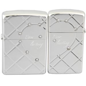ペアZIPPO ハートオブグラス <レギュラータイプとスリムタイプ> HG-SP