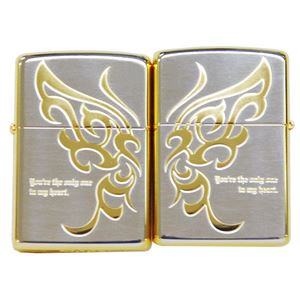 ペアZIPPO LAバタフライペア <レギュラータイプとレギュラータイプ> LAPR-SGP