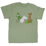 ムーミンＴシャツ　グリーンＳ