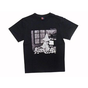 ムーミンＴシャツ　スナフキン　ブラックＭ