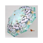 NEW名画シリーズ　折り畳み傘【ゴッホホワイトフラワー】【2本セット】