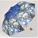 NEW名画シリーズ　折り畳み傘【ルノワールホワイトフラワー】【2本セット】