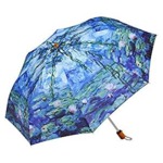 NEW名画シリーズ　折り畳み傘【モネ睡蓮】【2本セット】