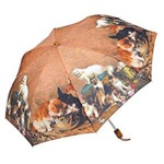 NEW名画シリーズ　折り畳み傘【キャットファミリー】【2本セット】