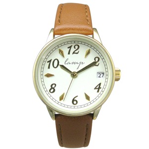 便利な日付付き　腕時計【2本セット】【ブラウン】U04013 A-1 商品画像