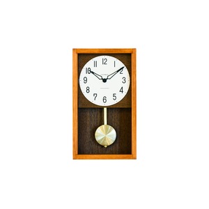 CHAMBRE HINOKI　PENDULM　CLOCK【CAFE　BROWN】 商品写真