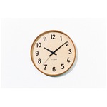 CHAMBRE　PLYWOOD CLOCK【CAFE　BROWN】