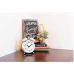 CHAMBRE NW TWINBELL ALARM CLOCK【OFF　WHITE】