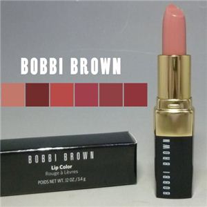 【訳あり・在庫処分】BOBBI BROWN（ボビイ ブラウン） リップカラー #4 BROWN（ブラウン）：ヌードベージュローズ - 拡大画像