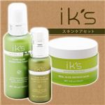 ik's （イックス） スキンケアセット（アロエ Hトナー150ml／アロエ ニュTエッセンス60ml／アロエ Rマスク130ml）