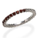 リバーシブル エタニティーリング ガーネット 11号