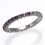 リバーシブル エタニティーリング アメジスト 7号