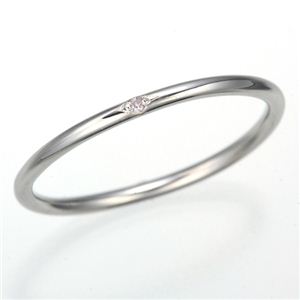 天然ピンクダイヤリング 指輪 【ホワイト】13号 商品写真