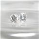 プラチナダイヤピアス0.2ct - 縮小画像1