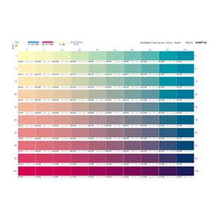 逆引きカラーチャート　色見本　color chart　byINDEX SV