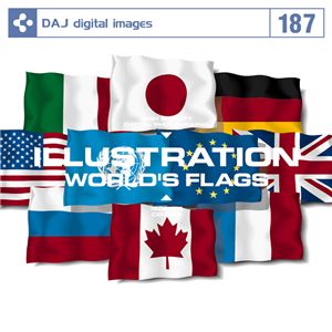 ʐ^f DAJ187 ILLUSTRATION / WORLD'S FLAGS yCXgV[Y`E̍z