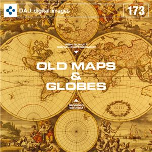 ʐ^f DAJ173 OLD MAPS & GLOBES yÒn}nVz