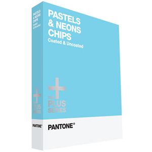 【色見本帳・カラーチャート】 PANTONE（パントン） パステル＆ネオンチップス コート紙・上質紙