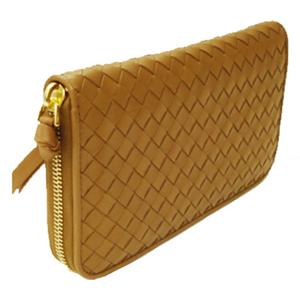 BOTTEGA VENETA (ボッテガヴェネタ) 長財布 114076-V0013-2510(ブラウン) - 拡大画像