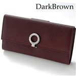 BVLGARI�ʥ֥륬��� Ĺ���� 23302/DarkBrown