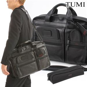 TUMI（トゥミ） レザー ブリーフバッグ T-Pass ミディアム・スクリーン・ラップトップ・スリム・ブリー 96516