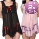VIVIANs BABYDOLL（ヴィヴィアンズベビードール） ブラック＆ピンク【各1枚 計2枚セッ