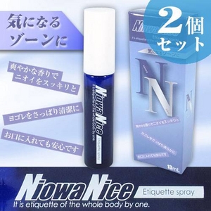 エチケットスプレー ニオワナイス 13ml 【2個セット】