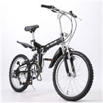 ＭＹ　ＰＡＬＬＡＳ(マイパラス)│M-10 折り畳み自転車 20インチ6段変速ダブルサス