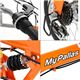 MYPALLAS（マイパラス） 16インチ折り畳み自転車 M-09 オレンジ - 縮小画像3