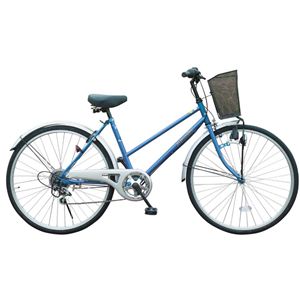 MYPALLAS（マイパラス） 自転車 M-501BL 26インチ 6段変速 ブルー （シティサイクル） - 拡大画像