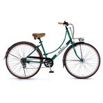 RENAULT（ルノー）自転車 26インチ 266L Classic グリーン 【シティーバイク】