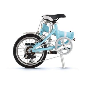 【20%OFF!!】ルノー 折りたたみ自転車 16インチ AL-FDB166 ミントブルー