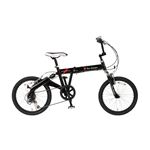 Lamborghini（ランボルギーニ） 折り畳み自転車 TL-72 20インチ 6段変速 ブラック