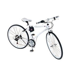 FIAT（フィアット） 折りたたみ自転車 CrMo-FDB7007 700×32C ホワイト