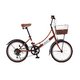 RENAULT（ルノー） 206L CLASSIC 20インチ 自転車 6段変速 ブラウン - 縮小画像1