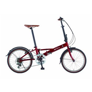 Alfa Romeo（アルファ ロメオ） FDB206 A 20インチ 折畳自転車 6段変速 レッド