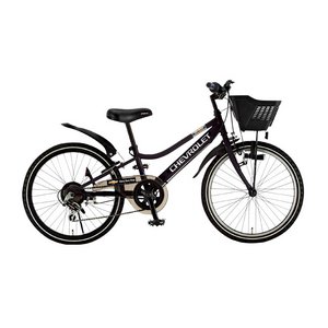 CHEVY（シボレー） CTB226 22インチ 自転車 6段変速 ブラック