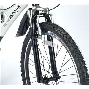 MYPALLAS(マイパラス) MTB26・18SP・Wサス/アルミ M-960-2 ホワイト MYPALLAS(マイパラス) MTB26・18SP・Wサス/アルミ M-960-2 ホワイト