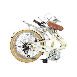 MYPALLAS(マイパラス) 折畳自転車20・6SP ライト付 M-260 ラベンダー