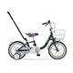 Mini（ミニ） CHIBI Mini 子供用自転車 14 DC（かじ取り） グリーン（簡易工具セット付き）